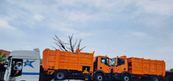 Alte 2 autospeciale pentru Regia „Autosalubritate” ajung la Chișinău