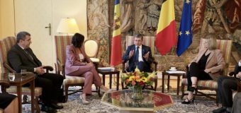 Președintele Parlamentului, Igor Grosu, s-a întâlnit cu conducerea Parlamentului Regatului Belgiei