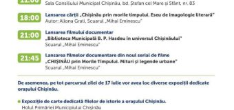 587 ani de la prima atestare a Chișinăului. Mai multe evenimente vor avea loc în Capitală
