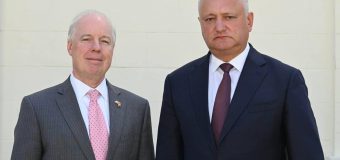 Igor Dodon a criticat guvernarea PAS la discuții cu Ambasadorul SUA