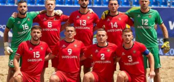 Fotbal pe plajă. Moldova, locul 6 la Jocurile Europene