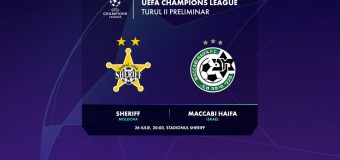 Avancronică. UEFA Champions League, Sheriff – Maccabi Haifa de la ora 20:00