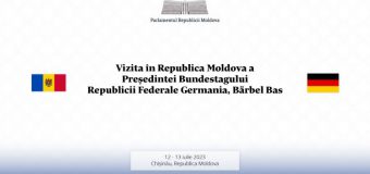 Președinta Bundestagului Republicii Federale Germania, Bärbel Bas, va efectua o vizită în Republica Moldova