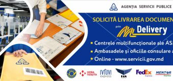 Cetățenii pot solicita livrarea actelor acasă
