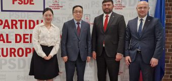 PSDE a discutat cu Ambasadorul Chinei despre planurile sale pentru alegerile locale generale