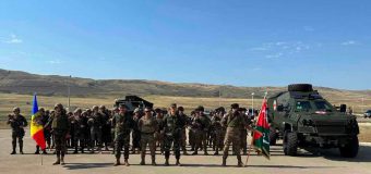 Militarii Armatei Naționale participă la „Agile Spirit 2023” în Georgia