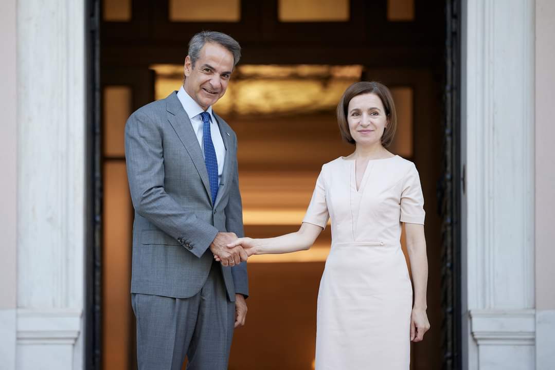 Maia Sandu a discutat mai multe subiecte cu Premierul Greciei