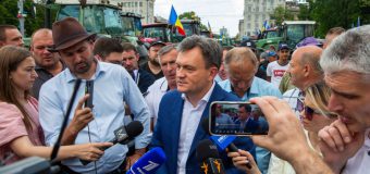 Fermierii reiau protestele în fața Guvernului