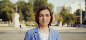 (VIDEO) Maia Sandu a felicitat Republica Moldova cu Ziua Independenței