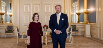 Maia Sandu a discutat cu Regele Willem-Alexander al Țărilor de Jos