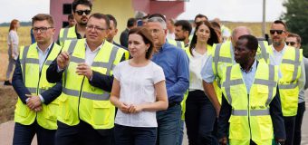 (FOTO) Maia Sandu a vizitat o porțiune de drum din nordul țării