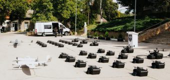 Un lot de aparate de zbor fără pilot repartizate subdiviziunilor Poliției de Frontieră