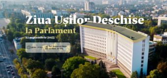 22 septembrie 2023 – Ziua Ușilor Deschise la Parlament