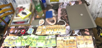 Un parajurist al unui ONG din Chișinău și alți doi complici – în arest: droguri de peste 150.000 lei puse în circulație și peste 130.000 lei ridicați