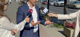 Ruslan Codreanu a depus actele pentru a fi înregistrat în calitate de candidat la alegerile locale generale