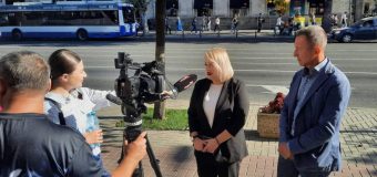 Diana Caraman a depus actele pentru înregistrare în cursa electorală