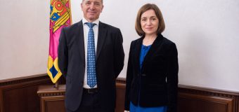 Maia Sandu a avut o întrevedere cu ambasadorul Regatului Unit al Marii Britanii și al Irlandei de Nord