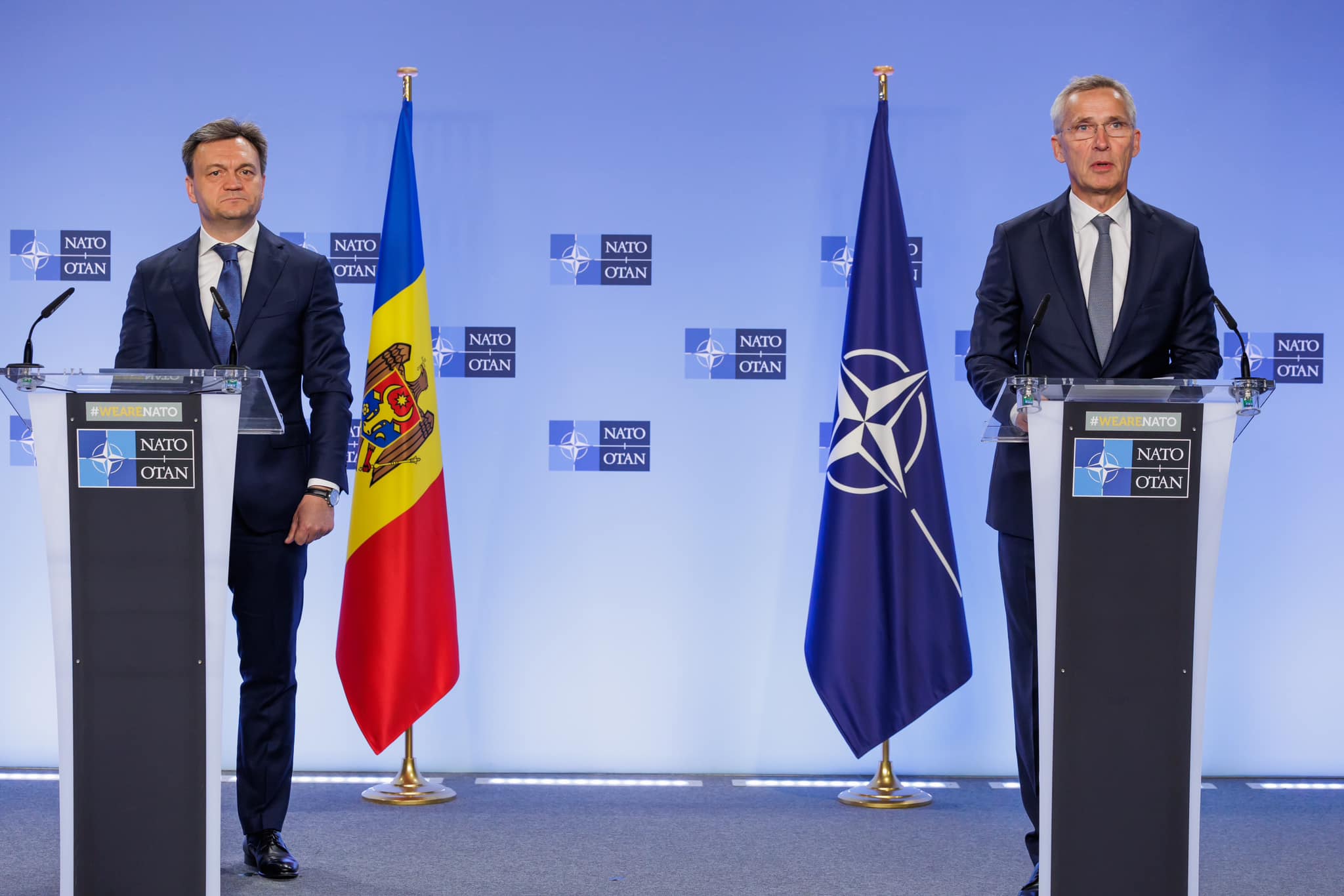Jens Stoltenberg: NATO sprijină pe deplin suveranitatea și integritatea teritorială a Republicii Moldova