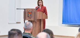 Maia Sandu, la ședința de bilanț a Armatei Naționale: O armată bine echipată, dar prost plătită și îngrijită, nu va face față provocărilor