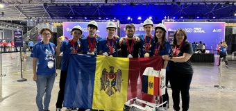 Medalia de aur și argint, pentru Echipa FIRST Global Team Moldova, la olimpiada din Singapore