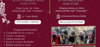 Duminică în Chișinău va avea loc Festivalul de Artă Medievală „Vulpea de Fier”