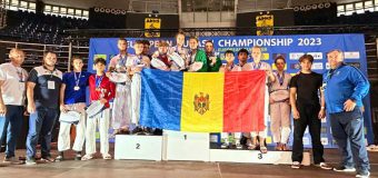 Lotul național de kurash a debutat spectaculos la Campionatul European