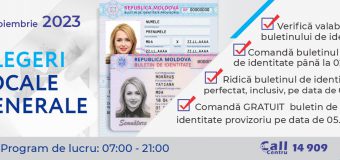 În ziua alegerilor locale generale, ASP va funcționa după un program special de muncă