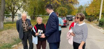 (FOTO) Sergiu Burlacu – discuție cu bălțenii: Oamenii mi-au împărtășit problemele cu care se confruntă