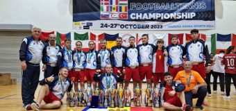 Fotbal-tenis. Moldova, 12 medalii la Campionatul European 2023