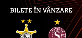 Bilete la meciul Sheriff – Servette (Elveția)