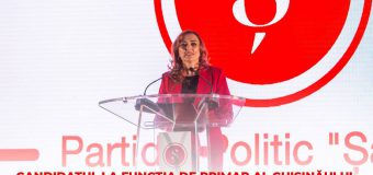 Cristina Vulpe, candidatul Partidului „Șansă”, își prezintă programul electoral pentru Chișinău în toate sectoarele