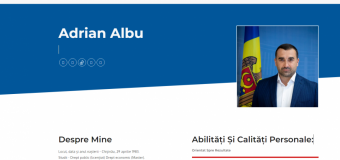 Adrian Albu și-a lansat pagină web