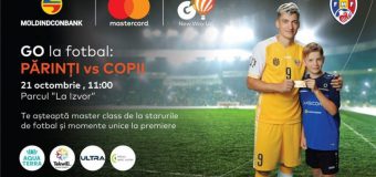 Copii și părinți – invitați la un masterclass susținut de fotbaliști renumiți