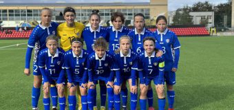 Fotbal feminin WU15. Moldova, învinsă de selecționata Irlandei de Nord