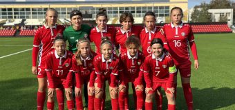 Fotbal feminin. Naționala WU15, învinsă în meciul de debut la turneul de Dezvoltare din Lituania