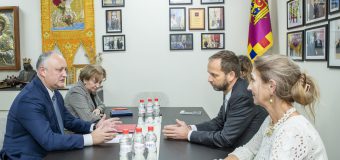 Igor Dodon și Zinaida Greceanîi au avut discuții cu Ambasadorul UE