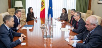 Dorin Recean, în discuții cu oficiali ai BERD despre prioritățile pentru dezvoltarea economică a țării