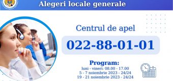 Circa 300 de apeluri au fost înregistrate de Centrul de apel de informare a alegătorilor în ziua turului doi al alegerilor locale generale