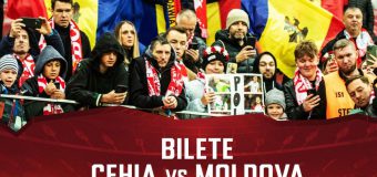 Bilete la meciul Cehia – Moldova