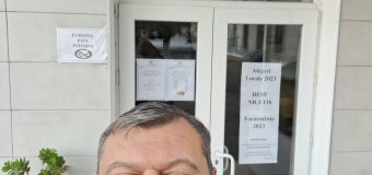 Roman Mihăeș a votat „pentru un Chișinău european și românesc”