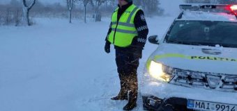 Pe tot teritoriul țării se circulă în condiții de iarnă