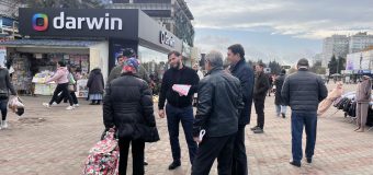 (FOTO) Maxim Moroșan a îndemnat bălțenii să-l voteze în turul II