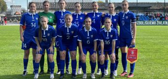 Fotbal feminin WU19. Moldova, învinsă de Slovenia