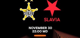 Europa League. Sheriff – Slavia Praga. Ora 22.00