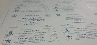 CEC a început tipărirea buletinelor de vot pentru alegerile din satul Aluatu, raionul Taraclia