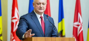 Igor Dodon: La această etapă, nu iau în calcul participarea la alegerile prezidențiale