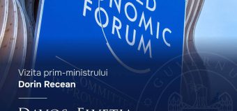 Dorin Recean participă la Forumul Economic Mondial de la Davos