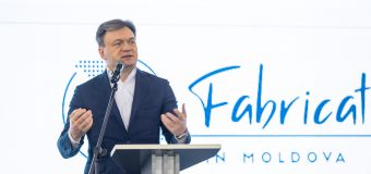 Dorin Recean a participat la inaugurarea expoziției „Fabricat în Moldova”