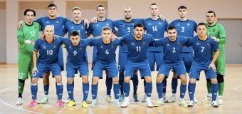 Futsal. Lotul lărgit al Naționalei Moldovei pentru meciurile amicale cu Estonia