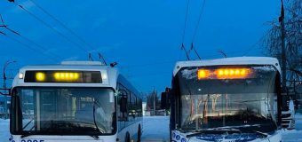 Circulația transportului public municipal a fost reluată